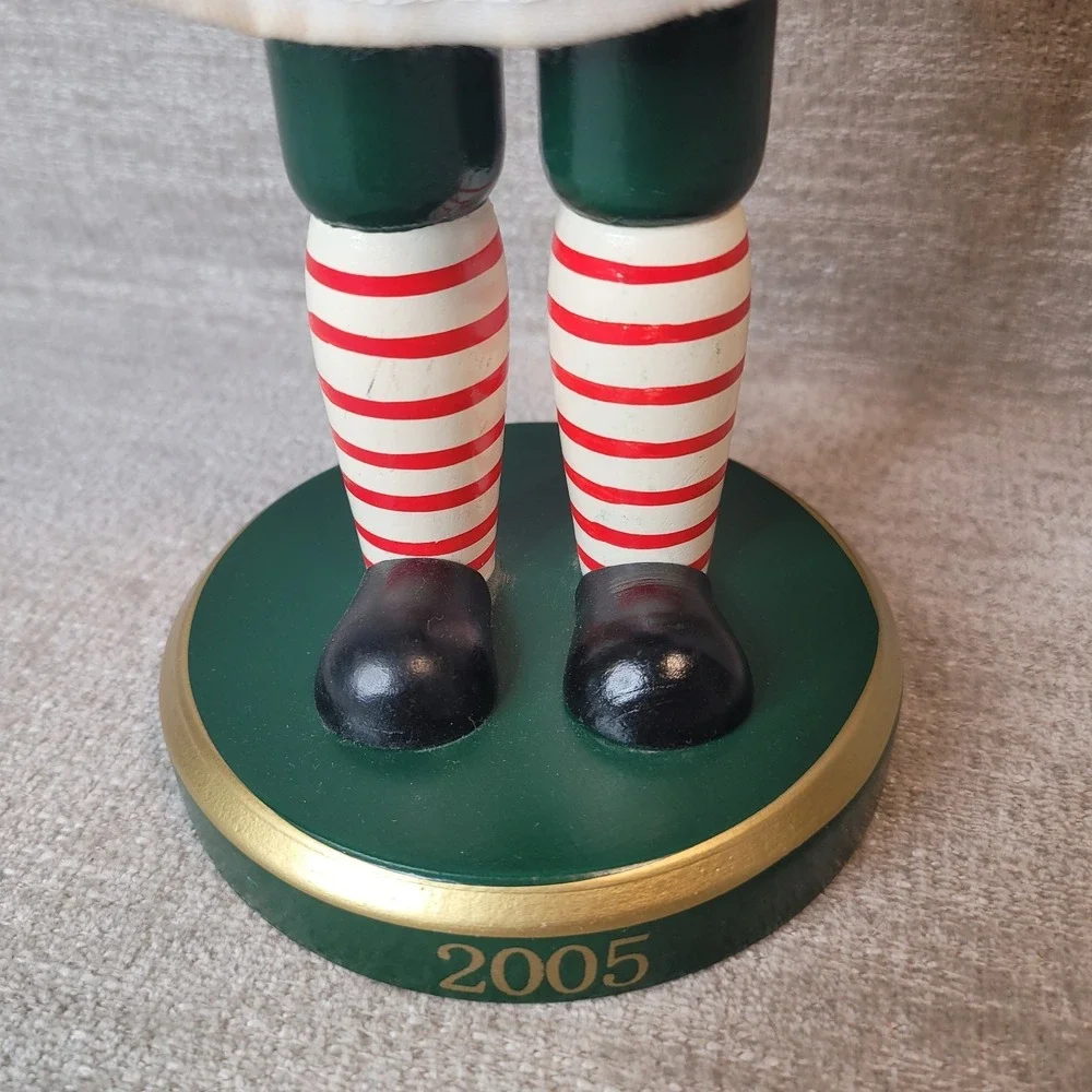 Vintage Target 2005 Wooden Nutcracker Bon Appetit Thanksgiving Turkey Limited Ed